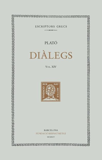 DIÀLEGS, VOL. XIV TEETET | 9788472256033 | PLATÓ