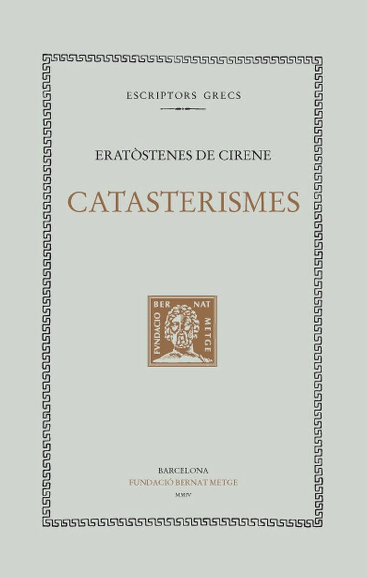 CATASTERISMES | 9788472258426 | ERATÓSTENES DE CIRENE