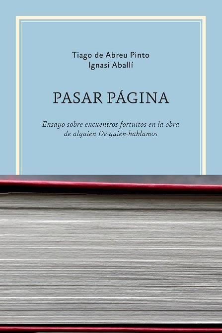 PASAR PÁGINA | 9788418239434 | DE ABREU PINTO, TIAGO/ABALLÍ SANMARTÍ, IGNASI