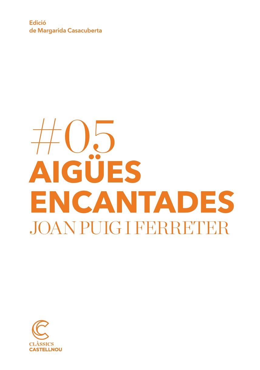 AIGÜES ENCANTADES | 9788498049954 | PUIG I FERRETER, JOAN