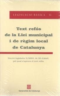 TEXT REFOS DE LA LLEI MUNICIPAL | 9788439362777