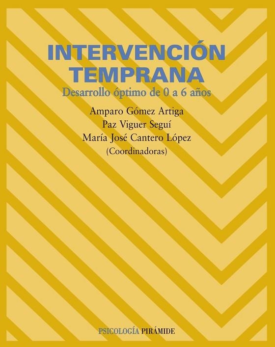 INTERVENCION TEMPRANA | 9788436818062 | G¾MEZ ARTIGA, AMPARO