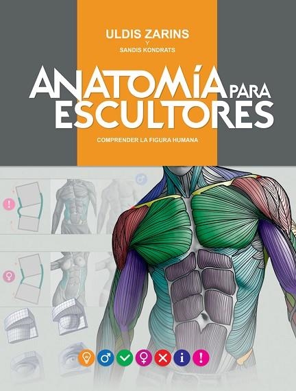 ANATOMIA PARA ESCULTORES | 9781953875105 | ZARINS, ULDIS ; KONDRATS, SANDIS