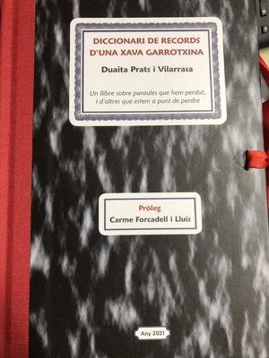 DICCIONARI DE RECORDS D'UNA XAVA GARROTXINA | 9788409284535 | PRATS VILARRASA, DUAITA