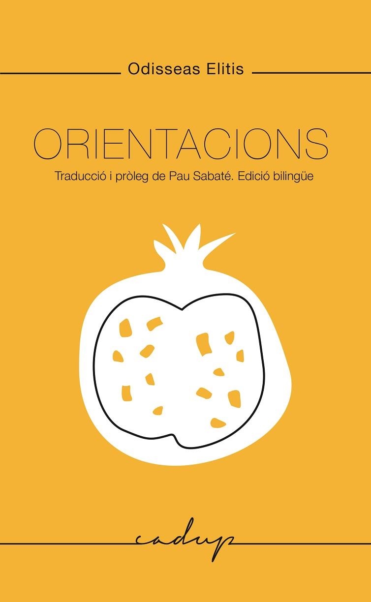 ORIENTACIONS | 9788412455717 | ELITIS, ODISSEAS