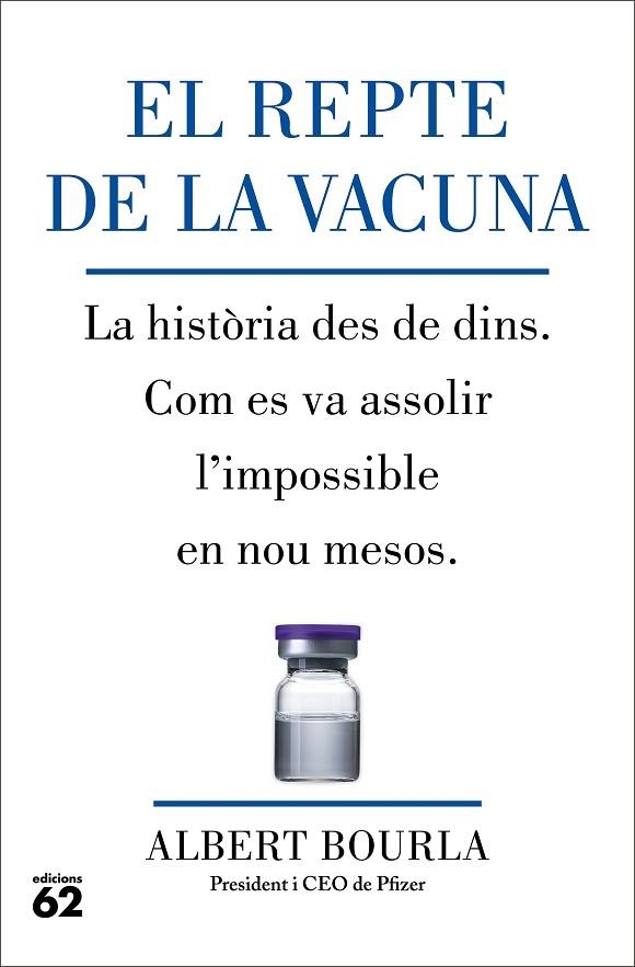 EL REPTE DE LA VACUNA | 9788429780185 | BOURLA, ALBERT