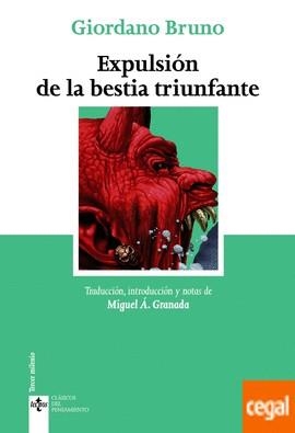 EXPULSIÓN DE LA BESTIA TRIUNFANTE | 9788430984589 | BRUNO, GIORDANO