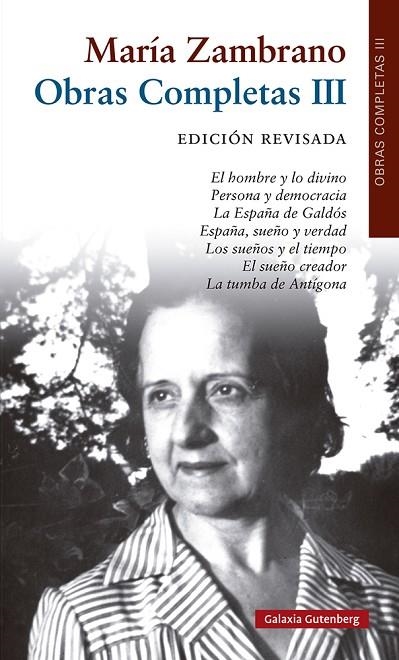 LIBROS (1955-1973)- REVISADO | 9788418526510 | ZAMBRANO, MARÍA