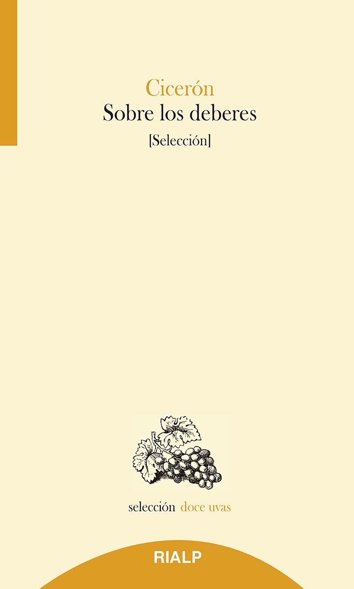 SOBRE LOS DEBERES | 9788432161582 | CICERÓN, MARCO TULIO