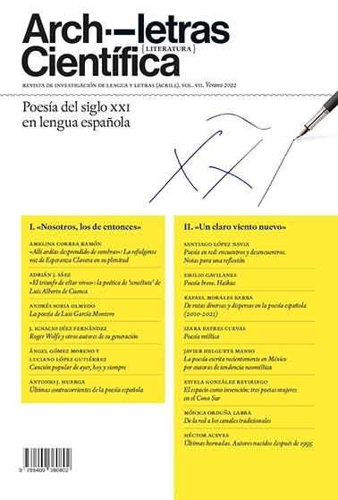 ARCHILETRAS CIENTÍFICA 7: POESÍA DEL SIGLO XXI EN LENGUA ESPAÑOLA | 9788409360802 | AA VV