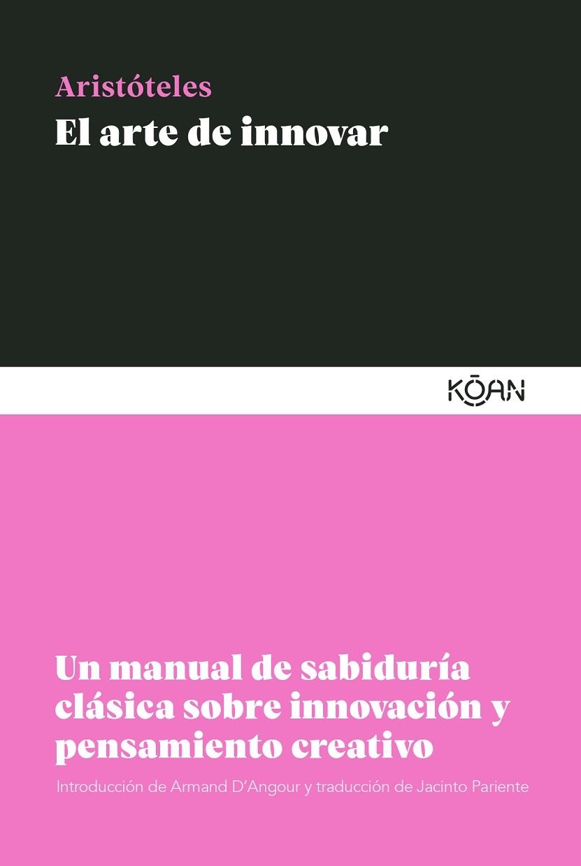 EL ARTE DE INNOVAR | 9788418223570 | ARISTÓTELES