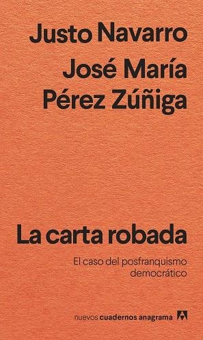 LA CARTA ROBADA | 9788433916679 | NAVARRO, JUSTO/PÉREZ ZÚÑIGA, JOSÉ MARÍA