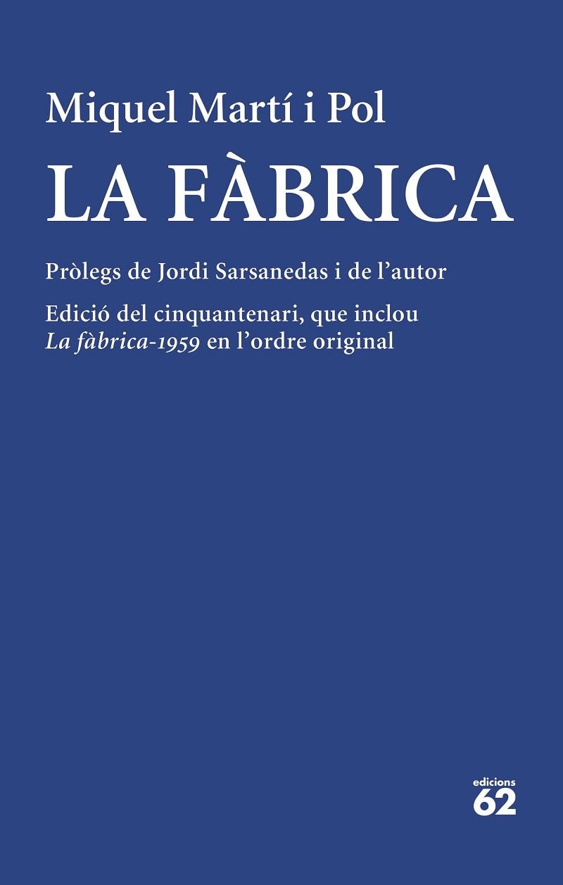 LA FÀBRICA | 9788429780512 | MARTÍ I POL, MIQUEL