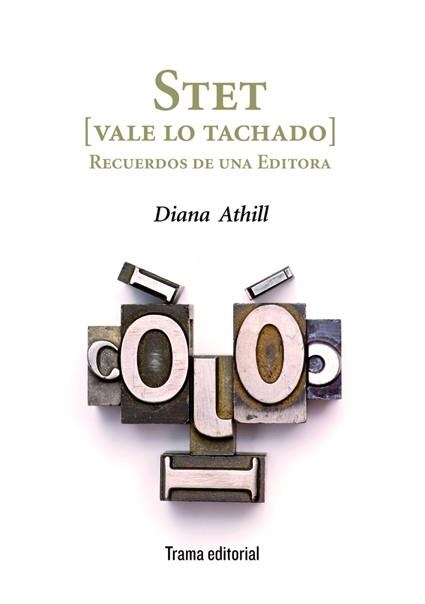 STET (VALE LO TACHADO) | 9788492755332 | ATHILL, DIANA