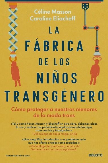 LA FÁBRICA DE LOS NIÑOS TRANSGÉNERO | 9788423434657 | MASSON & CAROLINE ELIACHEFF, CÉLINE