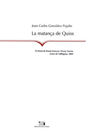 MATANÇA DE QUIOS | 9788497791861 | GONZALEZ