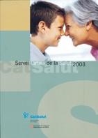 2003 SERVEI CATALA DE LA SALUT | 9788439366461