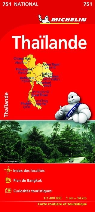 MAPA NATIONAL TAILANDIA | 9782067172654 | VARIOS AUTORES