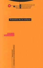 FILOSOFIA DE LA CULTURA | 9788481641943