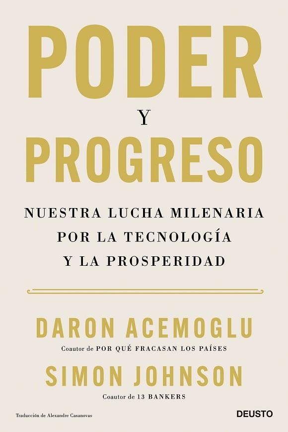 PODER Y PROGRESO | 978-84-234-3637-8 | ACEMOGLU, DARON/JOHNSON, SIMON