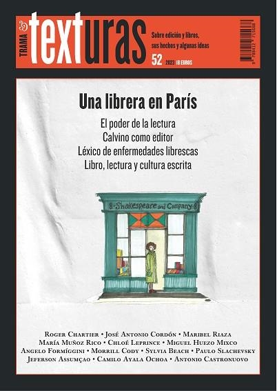 TEXTURAS 52: UNA LIBRERA EN PARÍS | 9788412715668 | VARIOS AUTORES