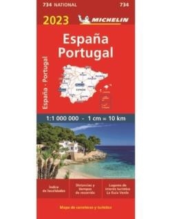 MAPA NATIONAL ESPA¥A, PORTUGAL 11734 | 9782067262645 | AA.VV.