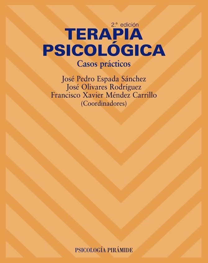 TERAPIA PSICOLËGICA | 9788436820850 | ESPADA S-NCHEZ, JOS+