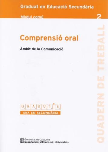 COMPRENSIO ORAL GRADUI'S-2 MC | 9788439372219 | DEPARTAMENT D'EDUCACIÓ