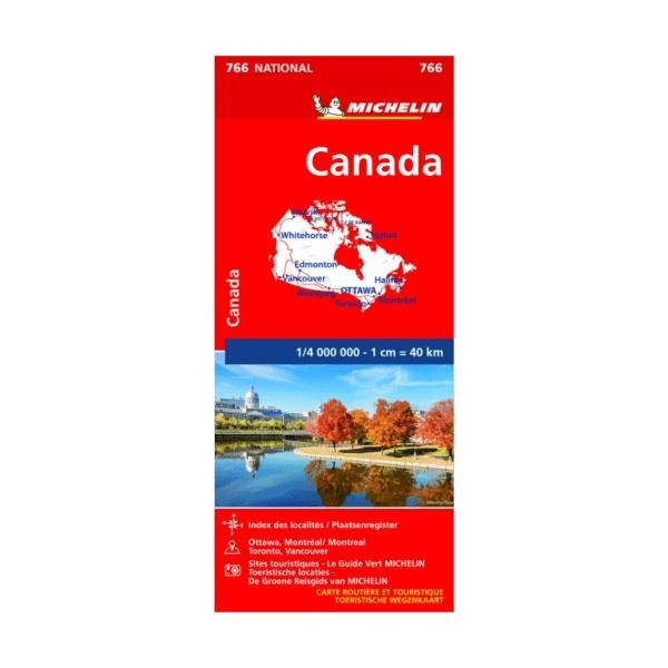 CANADA, MAPA NATIONAL Nº 766 | 9782067259676 | AA.VV.