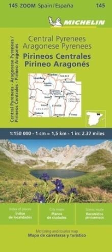 MAPA ZOOM PIRINEOS CENTRALES ; PIRINEO ARAGONES | 9782067258884 | AA.VV.