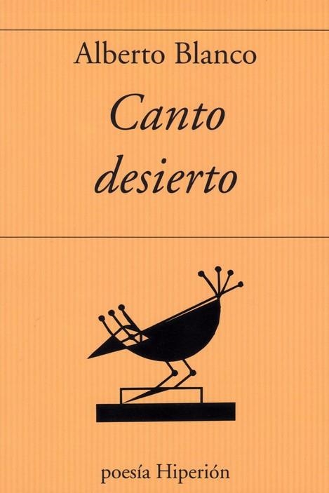 CANTO DESIERTO | 9788490022313 | BLANCO, ALBERTO