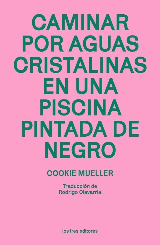 CAMINAR POR AGUAS CRISTALINAS EN UNA PISCINA PINTADA DE NEGRO | 9788412447965 | MUELLER, COOKIE