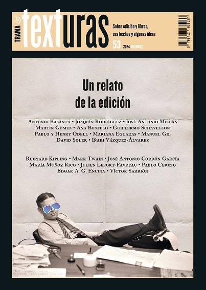 TEXTURAS 53: UN RELATO DE LA EDICIÓN | 9788412835137 | VARIOS AUTORES