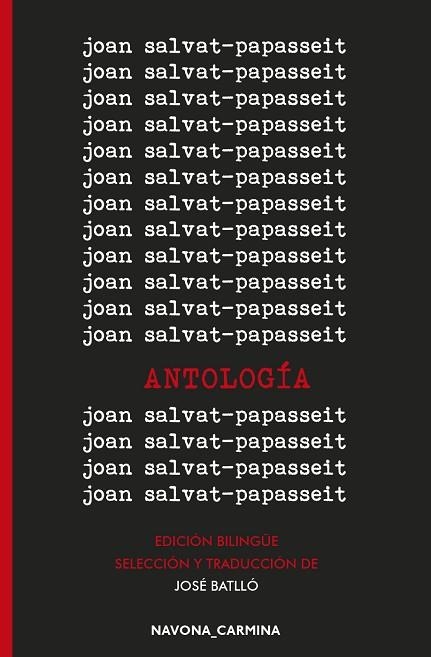 ANTOLOGÍA | 9788417978495 | SALVAT-PAPASSEIT, JOAN