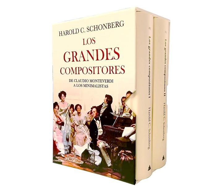 LOS GRANDES COMPOSITORES, ESTUCHE CON DOS VÓLUMENES | 9788419703682 | SCHONBERG, HAROLD C.