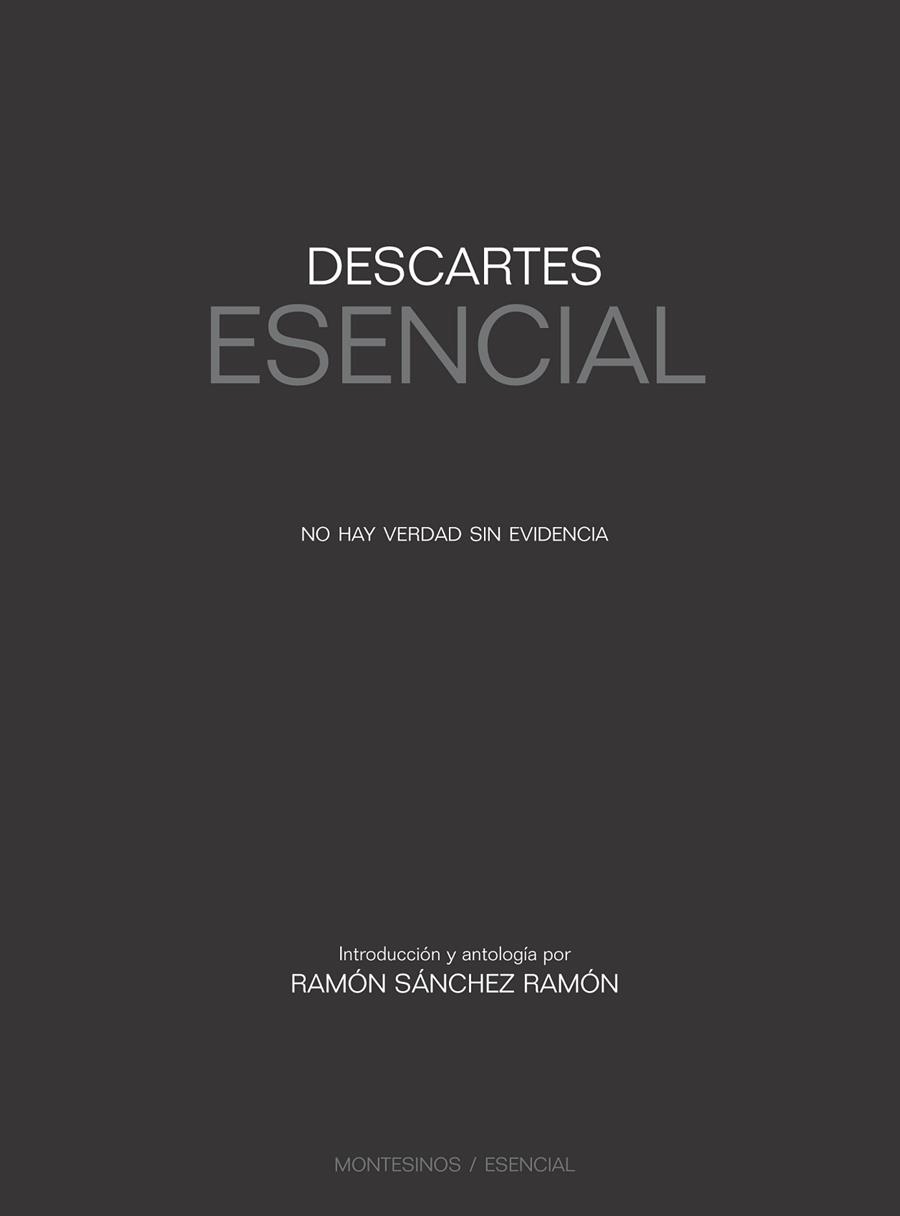 DESCARTES ESENCIAL | 9788496831605 | DESCARTES