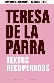 TEXTOS RECUPERADOS | 9788418210655 | DE LA PARRA, TERESA