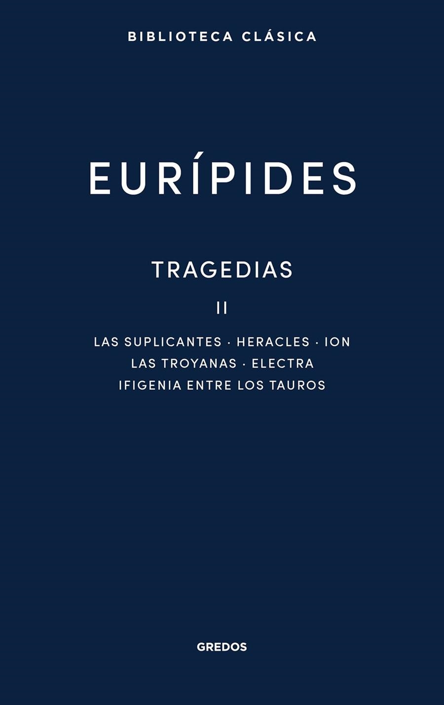 TRAGEDIAS II | 9788424998219 | EURÍPIDES