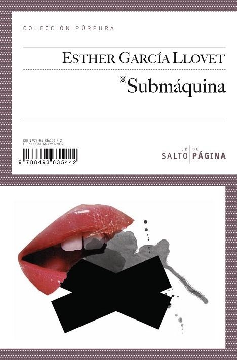 SUBMÁQUINA | 9788493635442 | GARCÍA LLOVET