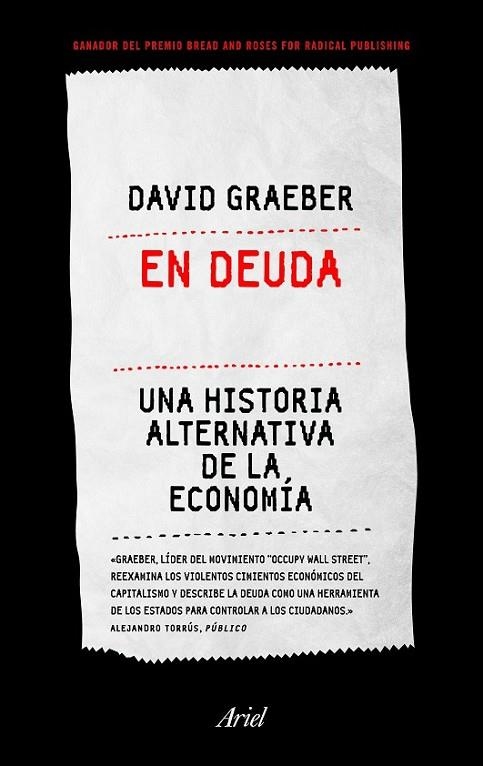 EN DEUDA | 9788434418547 | GRAEBER, DAVID