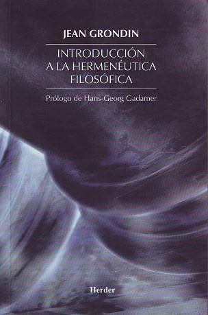 INTRODUCCION A LA HERMENEUTICA | 9788425421006 | GADAMER