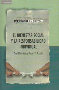 BIENESTAR SOCIAL RESPONSABILIDAD | 9788483230800 | DAVID SCHMIDTZ