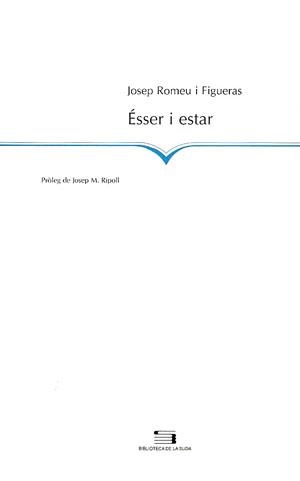 ESSER I ESTAR | 9788479357412 | ROMEU I FIGUERAS, JO