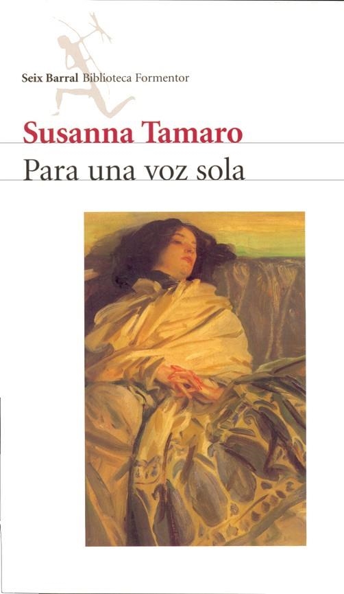 PARA UN VOZ SOLA | 9788432219382 | SUSANNA TAMARO