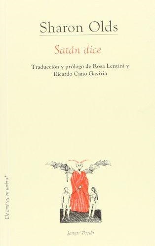 SATAN DICE | 9788495142139 | SHARON OLDS