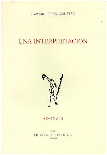 INTERPRETACION | 9788432133329 | AZAUSTRE