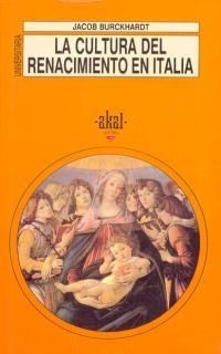 CULTURA RENACIMIENTO EN ITALIA | 9788476008683 | BURCKHARDT