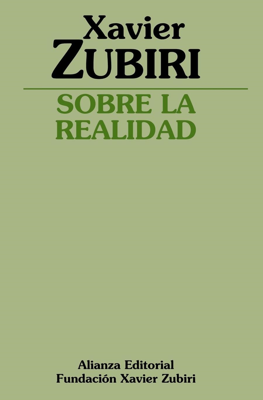 SOBRE LA REALIDAD | 9788420690636 | ZUBIRI, XAVIER