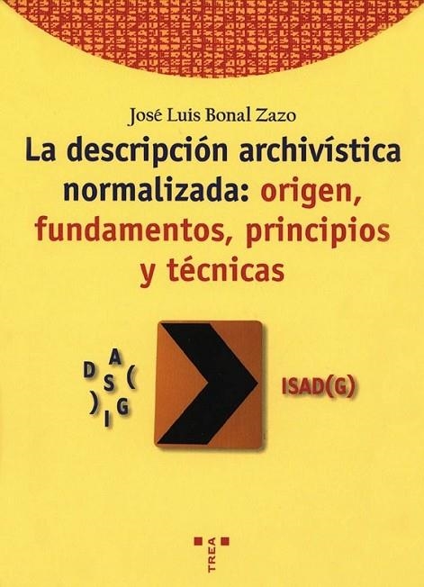 DESCRIPCION ARCHIVISTICA NORMAL | 9788497040105 | ZAZO