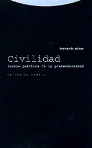 CIVILIDAD | 9788481644357 | FERNANDO MIRES